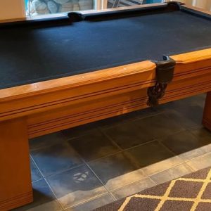 7ft pool table free delivery new felt